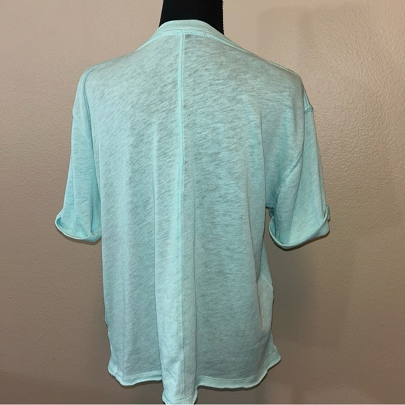 We The Free Blue Relaxed Short Sleeve Tee - Picture 5 of 7